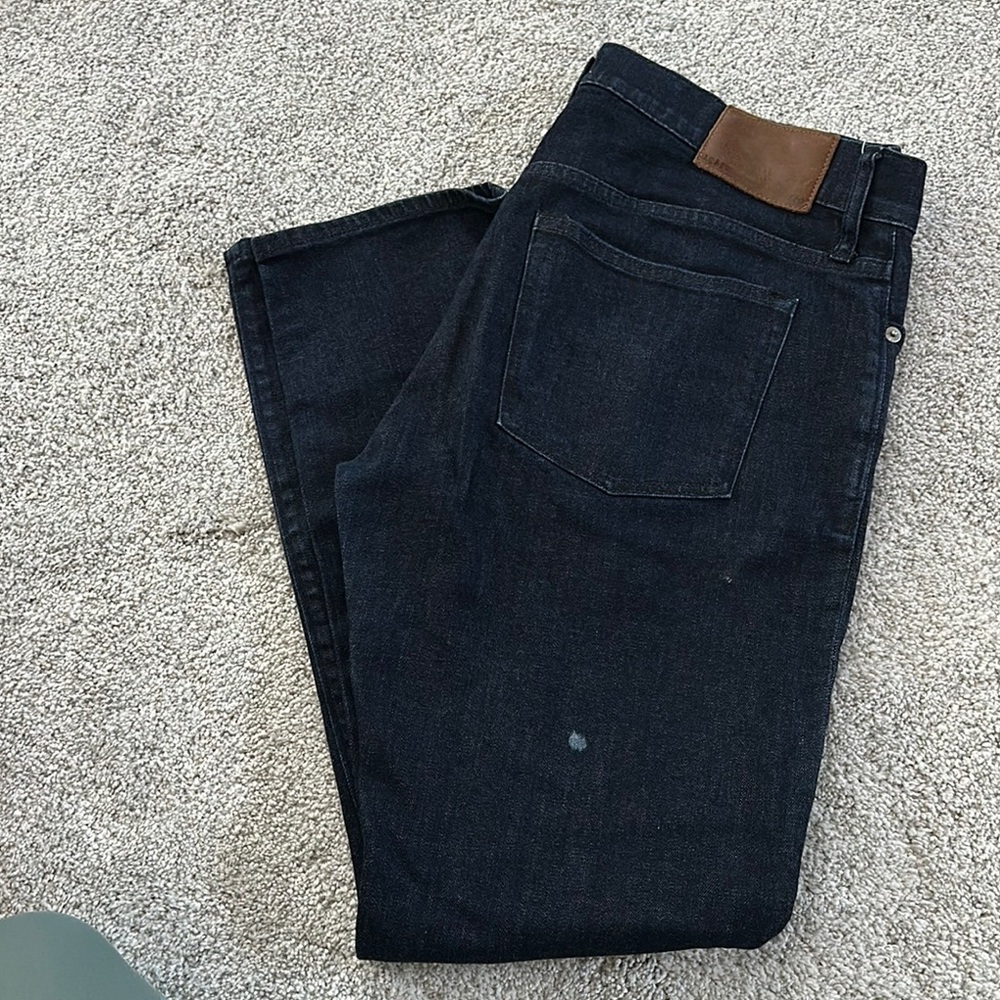 J. Crew Black Straight Jeans Classic Style